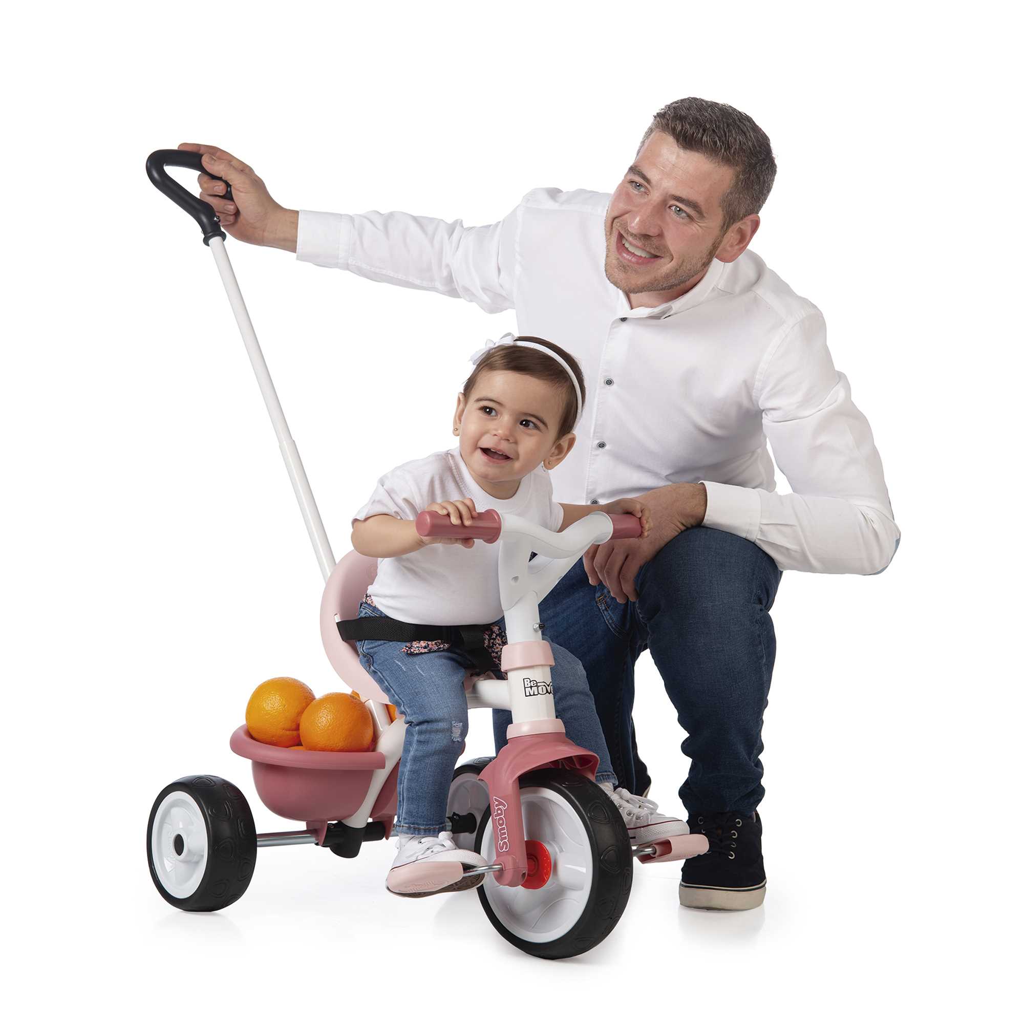 TRICICLO BE MOVE ROSA 740332 @ - Imagen 3