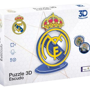 PUZZLE ESCUDO 3D REAL MADRID 14818 #