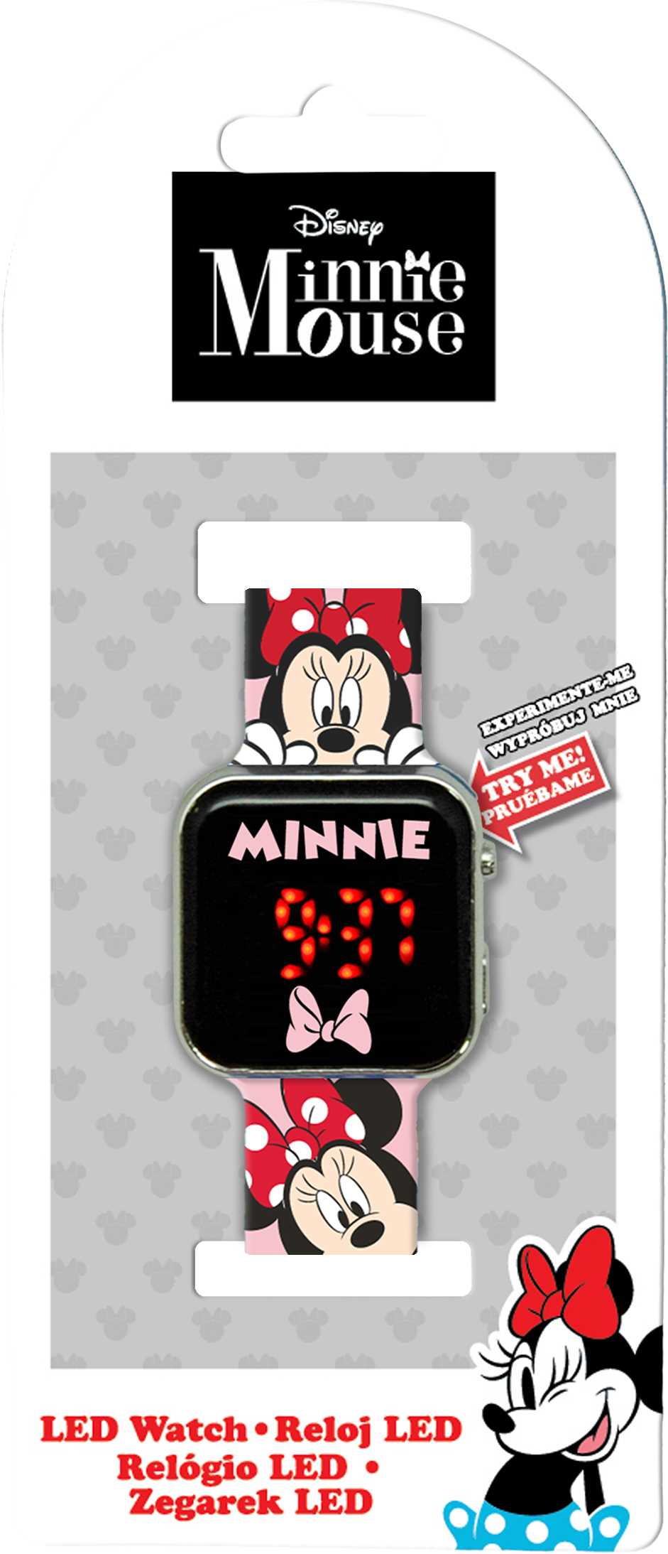 RELOJ LED MINNIE MN4369 < - Imagen 2