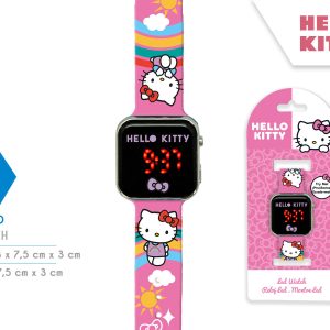 RELOJ LED HELLO KITTY HK50201
