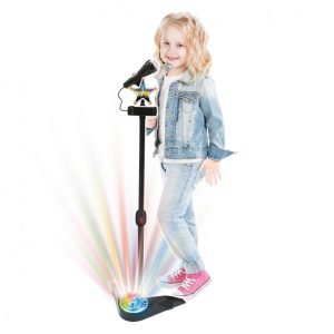 MICROFONO KARAOKE PIE DISCO 916D00037