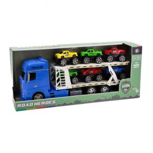 CAMION DE CARRERAS CON 6 COCHES 757T0088