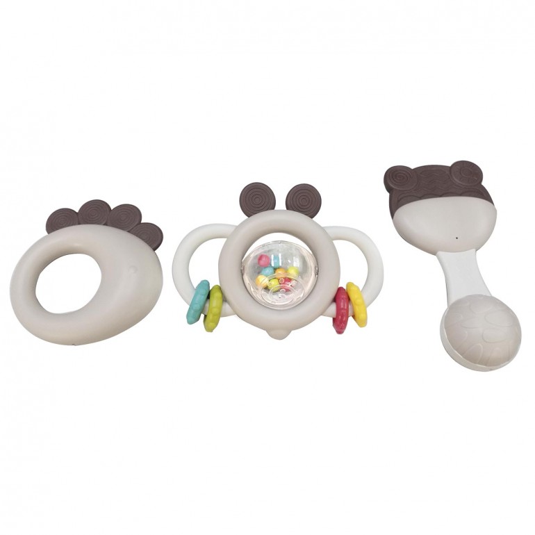 PACK DE 3 SONAJEROS Y MORDEDORES 768T008