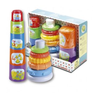 SET PIRAMIDE + CUBOS APILABLES 782PL2012