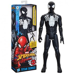 FIGURA TITAN SPIDERMAN NEGRO G2860