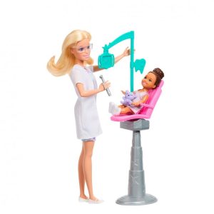 BARBIE DENTISTA CON ACCESORIOS JMK14