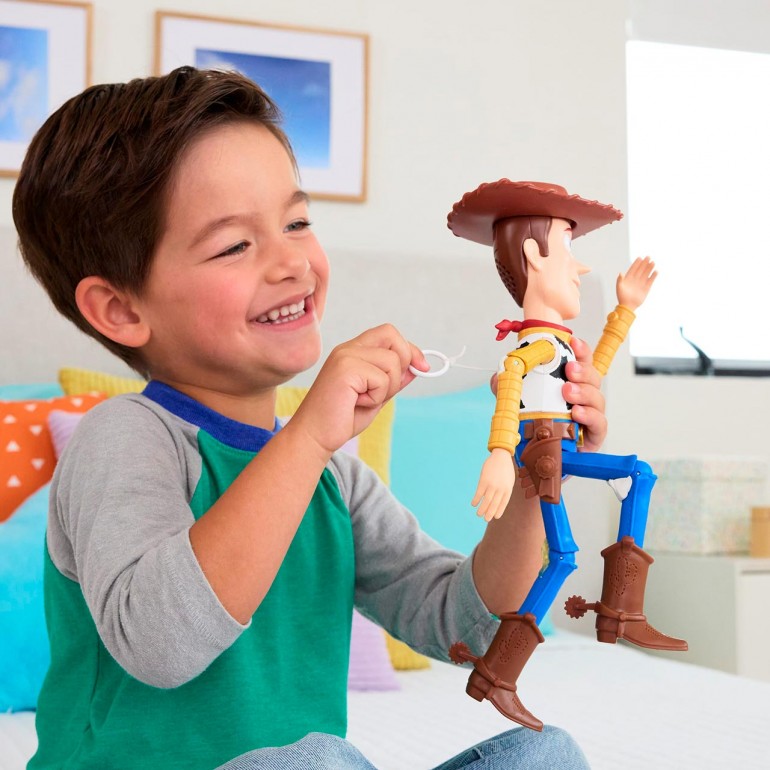 TOY STORY 5 FIG.DELUXE PARLANCHINA WOODY - Imagen 2