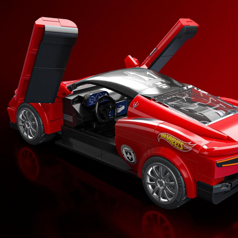 MATTEL BRICK MASERATTI MC20 JFR90 - Imagen 2