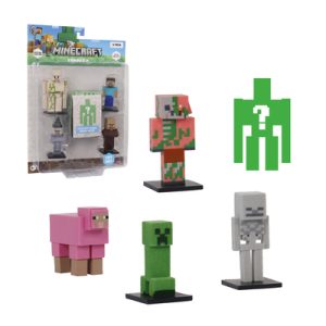 MINECRAFT TOPPEZ PACK 5 6411 0033
