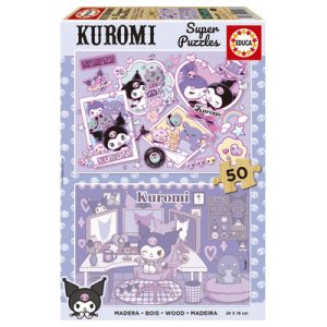 PUZZLE MADERA H.KITTY 2X50 20508