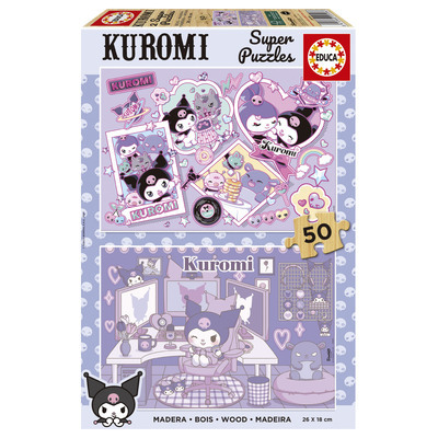 PUZZLE MADERA H.KITTY 2X50 20508