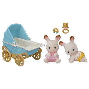 SYLVANIAN SET DE COCHECITO GEMELAR 05432