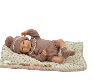REBORN 40 CM GRETA ROSA CON MANTA 98227
