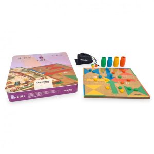 PARCHIS Y OCA CAJA METAL 940D00322