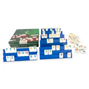 RUMMY 6 JUGADORES CAJA METAL 941D00346